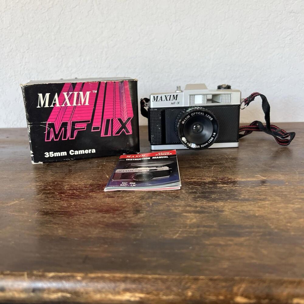 Maxim MF2x Camera Point and‎ Shoot Film Untested